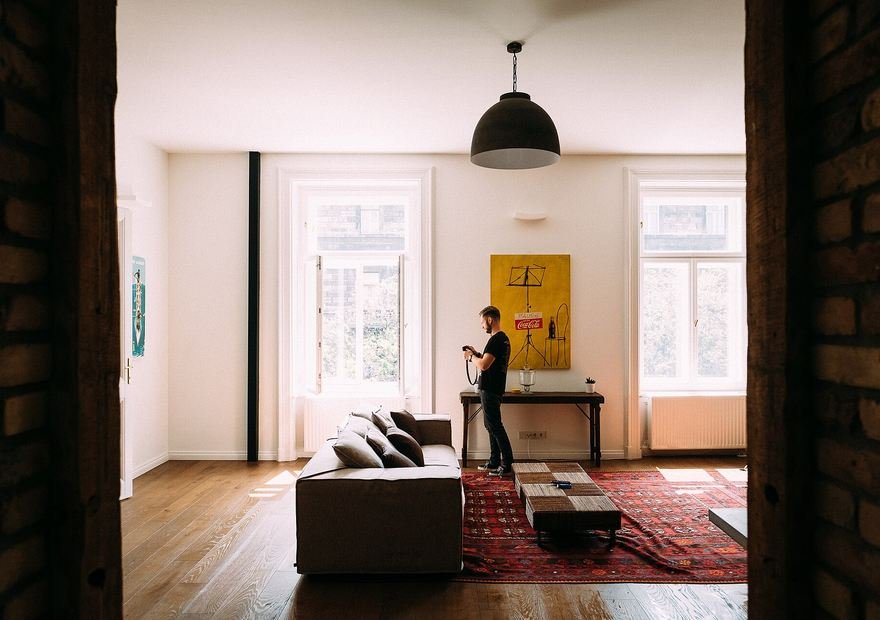 Helle, leergeräumte Wohnung – Haushaltsauflösung